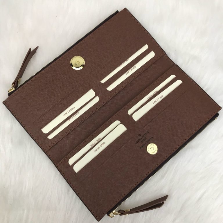 louis vuitton cuzdan Adele taba 21x10
