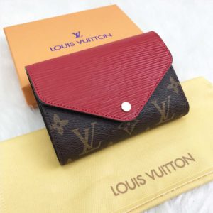 louis vuitton cuzdan Marie lui mini kirmizi 13x10
