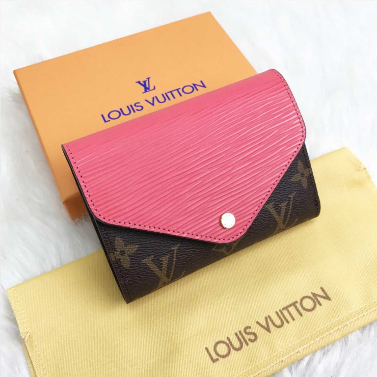 louis vuitton cuzdan Marie lui mini pembe 13x10
