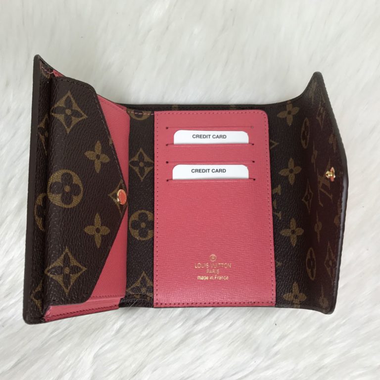 louis vuitton cuzdan Marie lui mini pembe 13x10