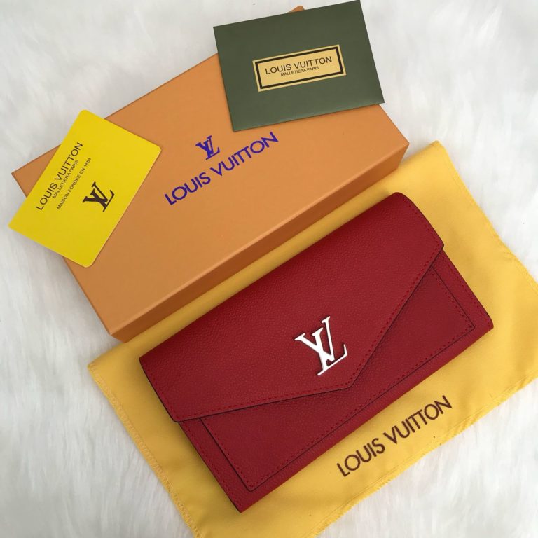 louis vuitton cuzdan MyLockme kirmizi 19x11