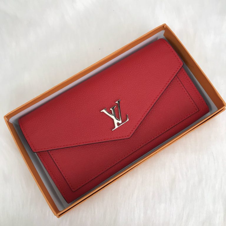 louis vuitton cuzdan MyLockme kirmizi 19x11