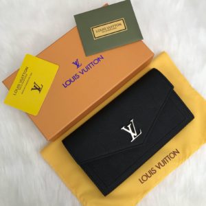 louis vuitton cuzdan MyLockme siyah 19x11