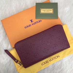 louis vuitton cuzdan Zippy bordo 20x11