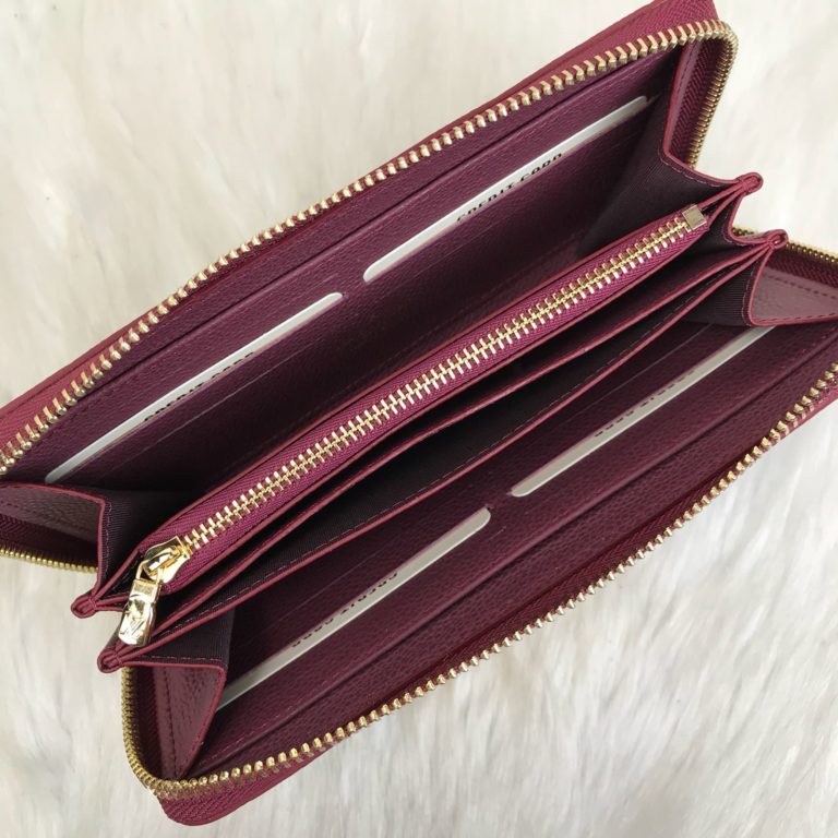 louis vuitton cuzdan Zippy bordo 20x11