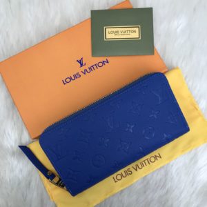 louis vuitton cuzdan Zippy civit mavi 20x11