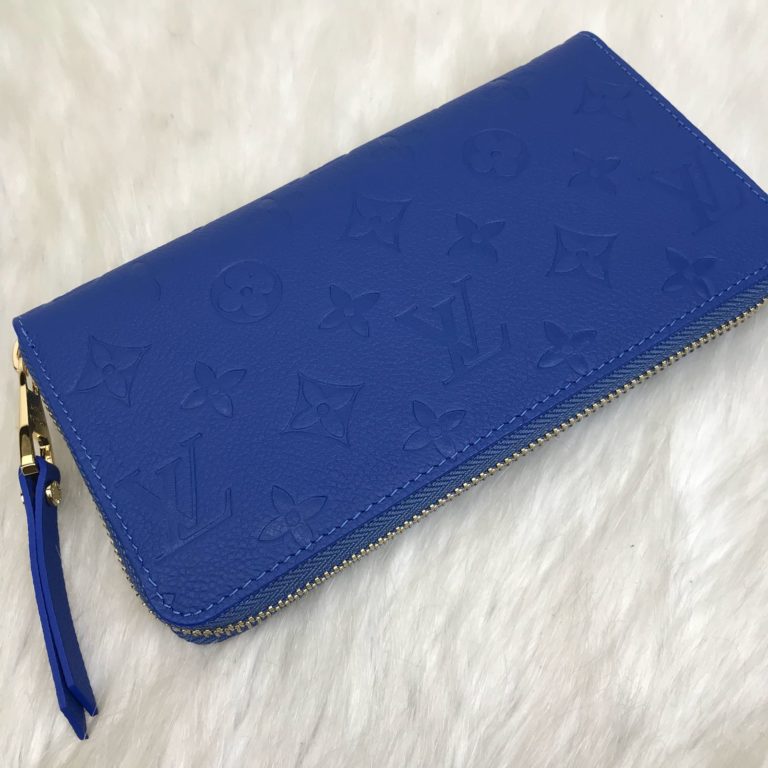louis vuitton cuzdan Zippy civit mavi 20x11