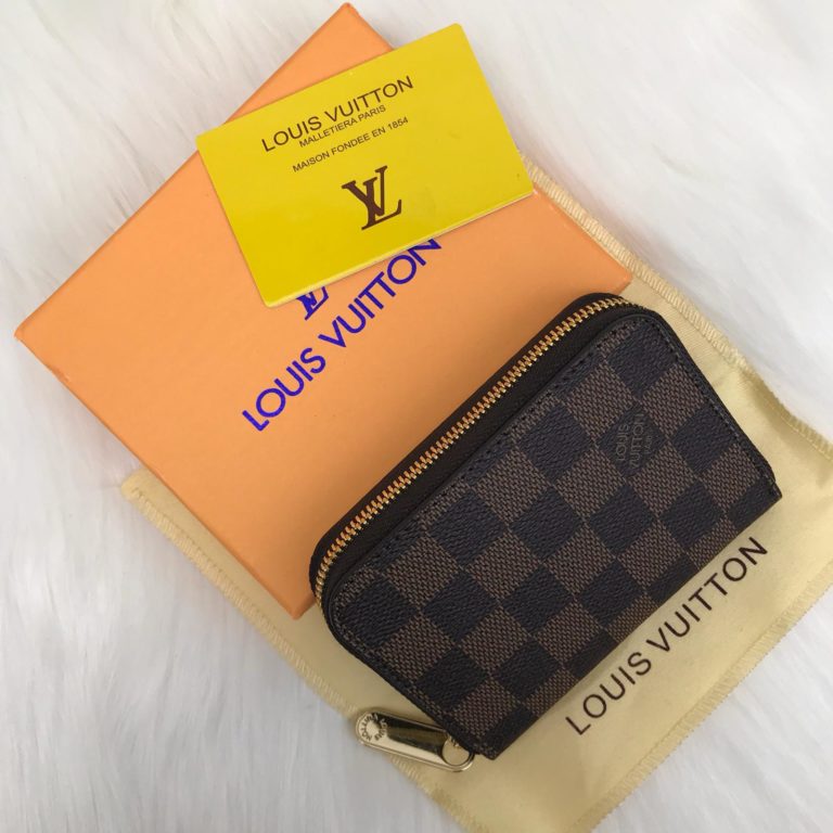 louis vuitton cuzdan Zippy compact mini boy kahve damier 12x9