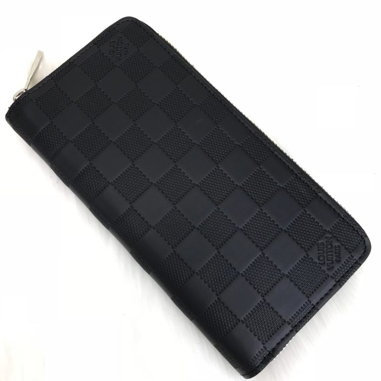 louis vuitton cuzdan Zippy vertical infini siyah 20x10