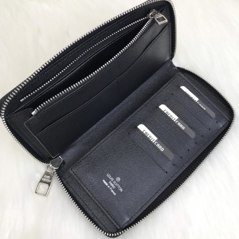 louis vuitton cuzdan Zippy vertical siyah 20x10