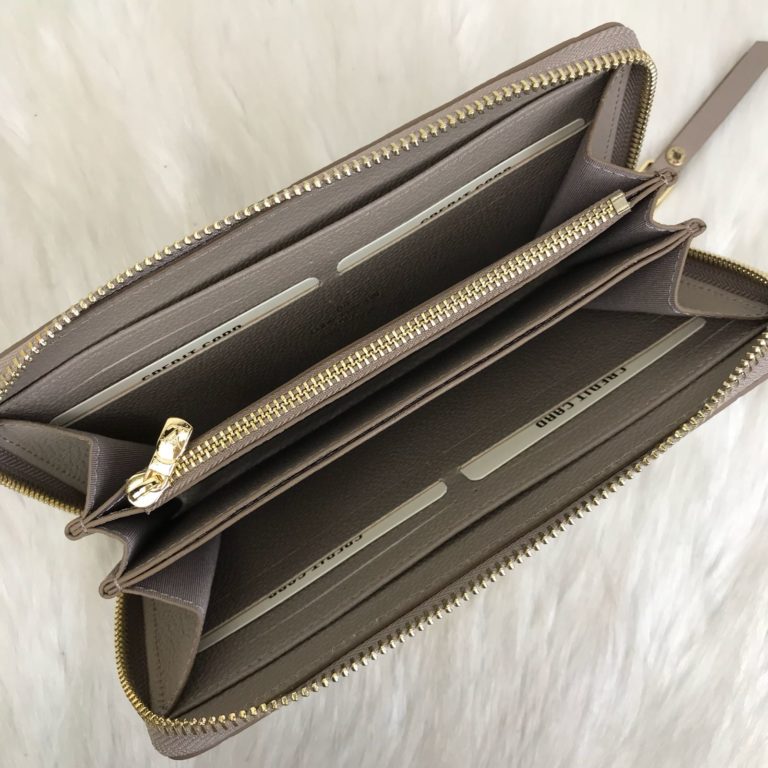 louis vuitton cuzdan Zippy vizon 20x11