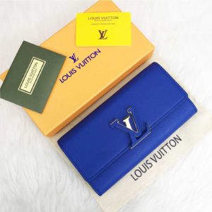 louis vuitton cuzdan capucines civit mavi 20x11
