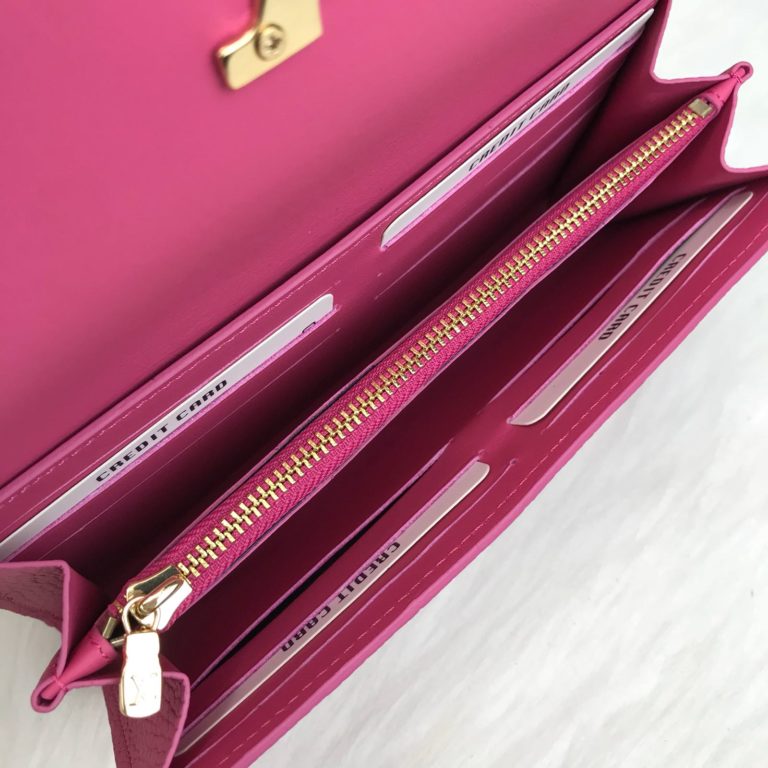 louis vuitton cuzdan capucines pembe 20x11