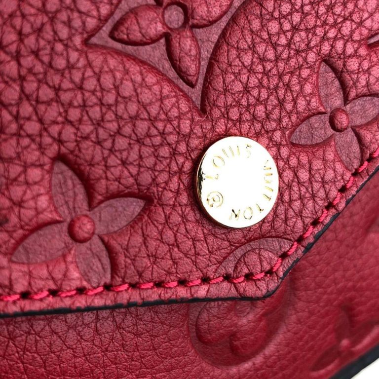 louis vuitton cuzdan cuzdan felice kirmizi 22x12