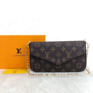 louis vuitton cuzdan cuzdan felice monogram 22x12