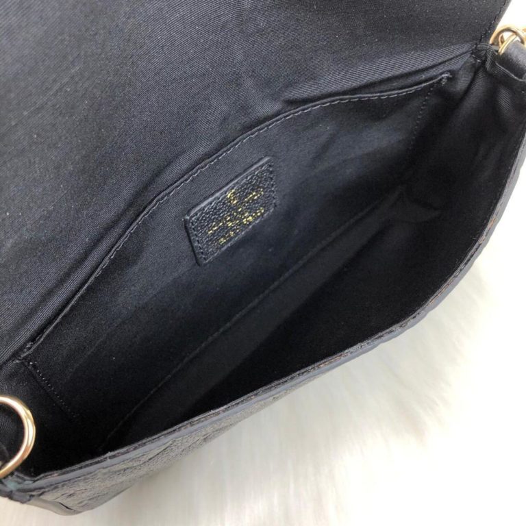 louis vuitton cuzdan cuzdan felice siyah 22x12