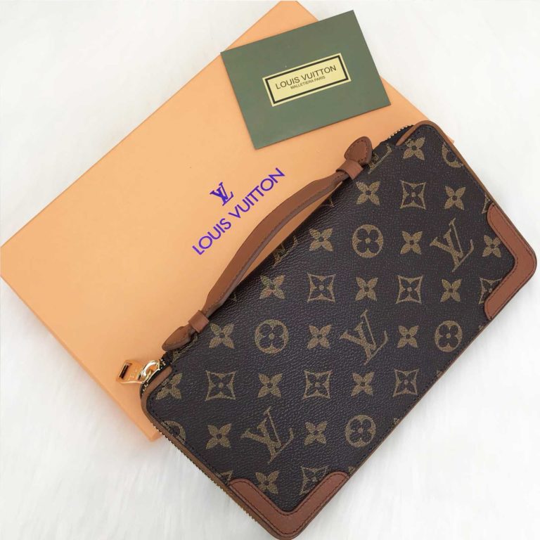 louis vuitton cuzdan daily organiser unisex monogram 23x12