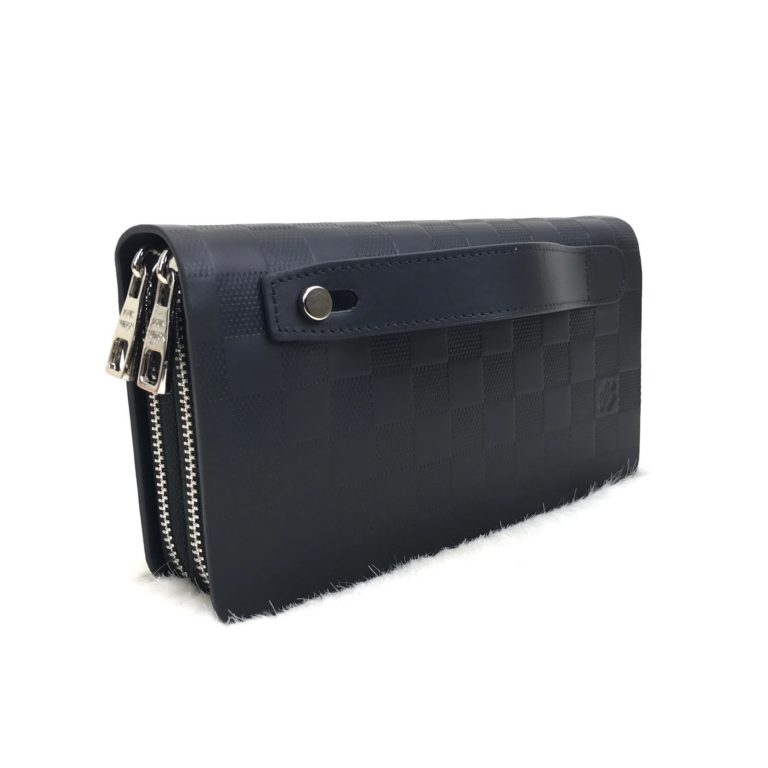 louis vuitton cuzdan double zippy daily organiser siyah infini 21x12