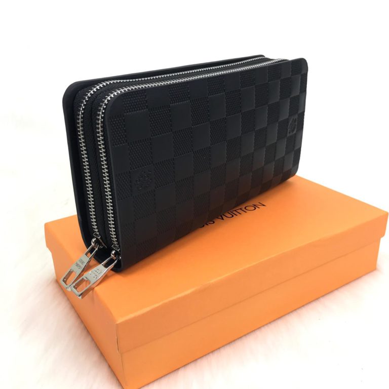 louis vuitton cuzdan double zippy daily organiser siyah infini 21x12