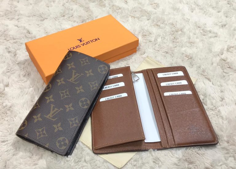 louis vuitton cuzdan erkek Brazza monogram 19x10cm