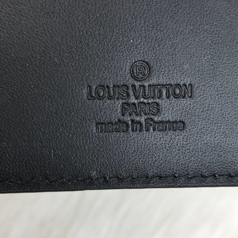 louis vuitton cuzdan erkek Brazza siyah 19x10cm
