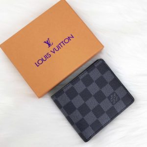 louis vuitton cuzdan erkek damier siyah 11x9cm