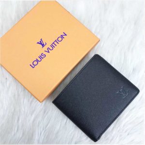 louis vuitton cuzdan erkek siyah 11x9cm