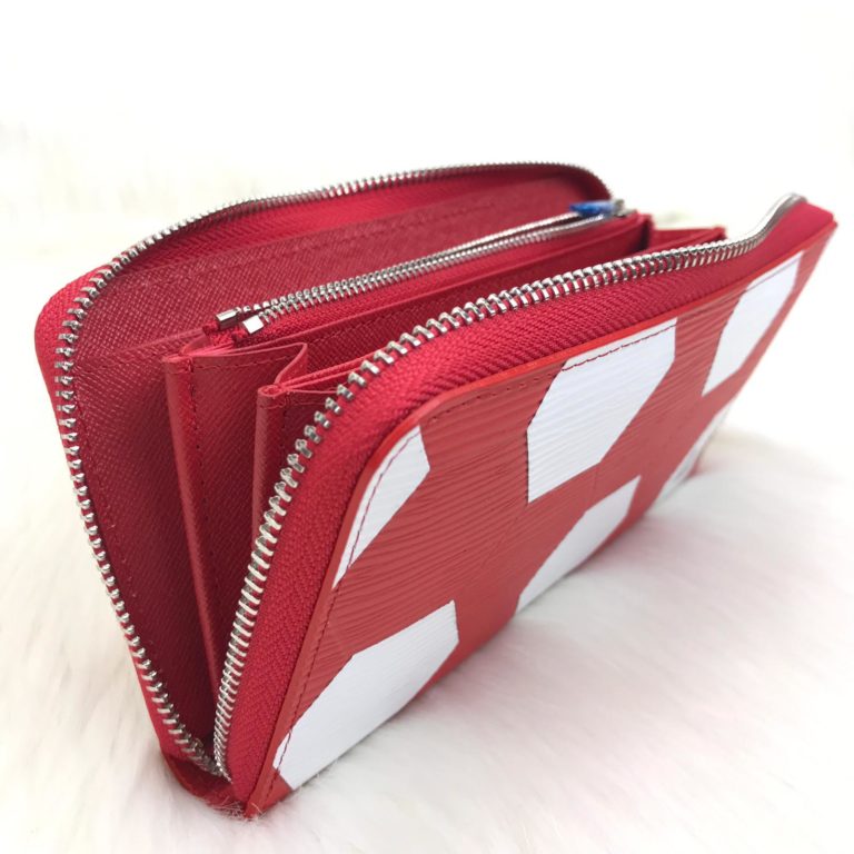 louis vuitton cuzdan erkek zippy fifa world cup serisi ithal kirmizi 19x10