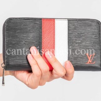 louis vuitton cuzdan erkek zippy kirmizi beyaz logolu