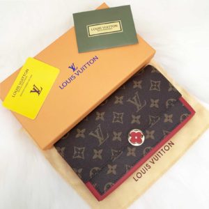 louis vuitton cuzdan flore kirmizi 20x11