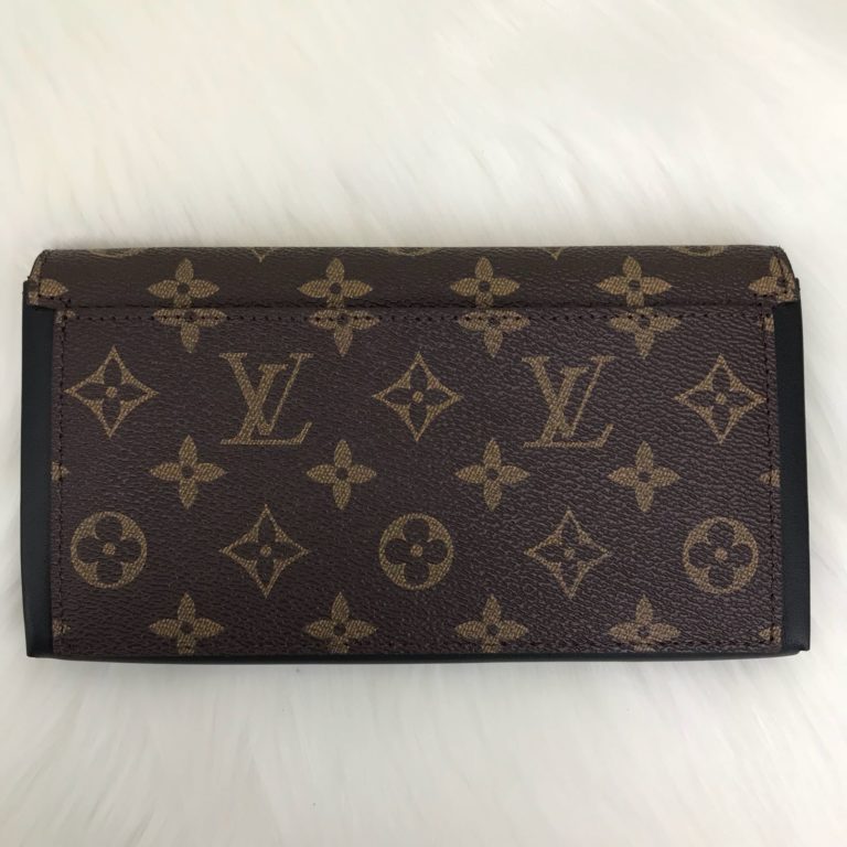 louis vuitton cuzdan flore siyah 20x11
