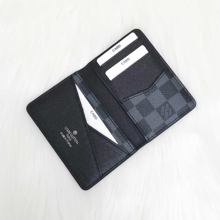 louis vuitton cuzdan kartlik siyah 11x7