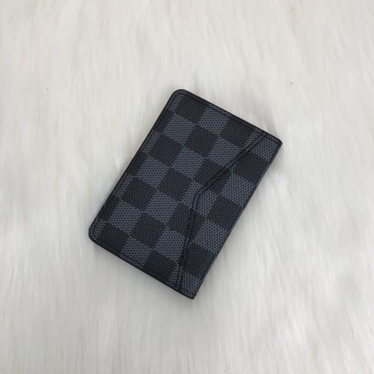 louis vuitton cuzdan kartlik siyah 11x7