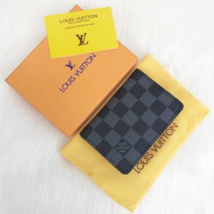 louis vuitton cuzdan kartlik siyah gri damier sari 11x7