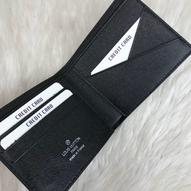 louis vuitton cuzdan multiple erkek siyah gri damier 10x9