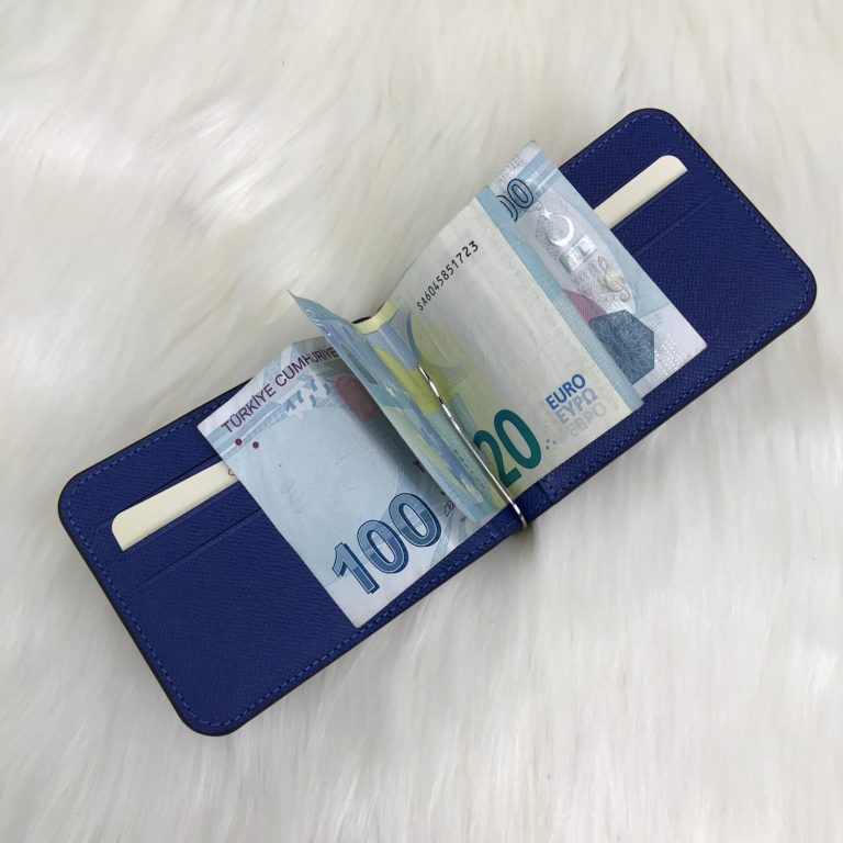 louis vuitton cuzdan pince erkek kartlik mavi 12x8