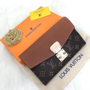 louis vuitton cuzdan taba pallas zincirli 19x13
