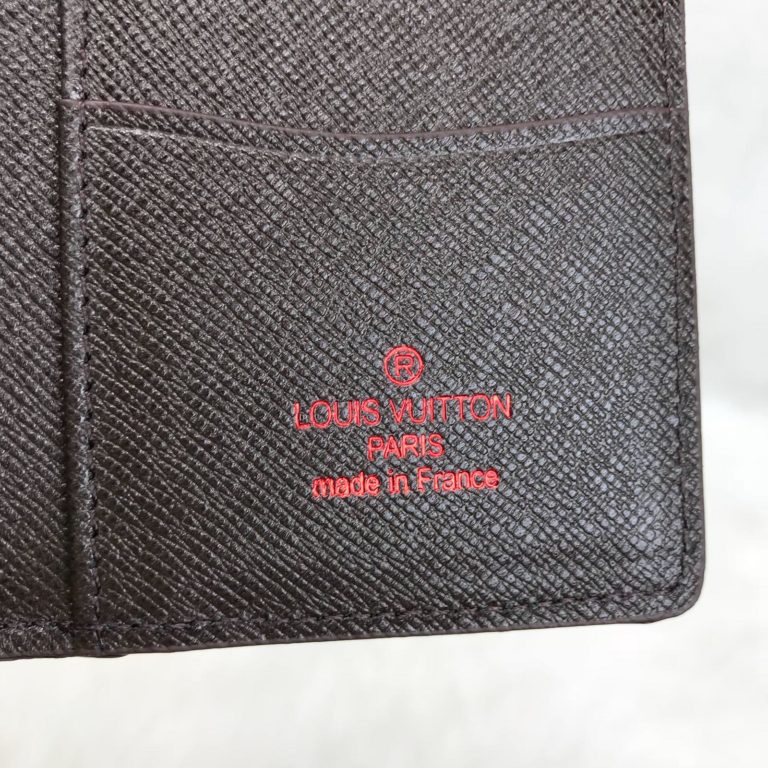 louis vuitton kartlik damier kahve pocket organiser 11x7cm
