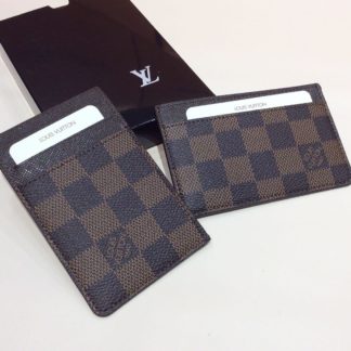 louis vuitton kartlik damier tekli kahve 11x7cm