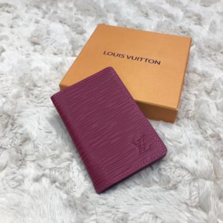 louis vuitton kartlik epi pembe pocket organiser 11x7cm
