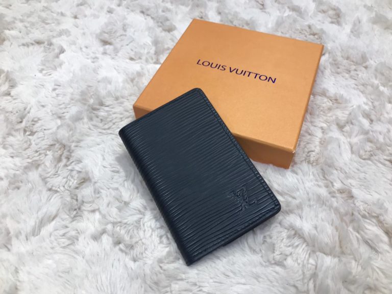 louis vuitton kartlik epi siyah pocket organiser 11x7cm