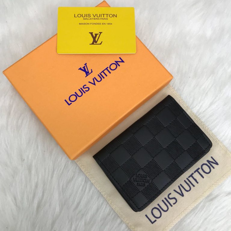 louis vuitton kartlik infini pocket organiser siyah 11x7cm