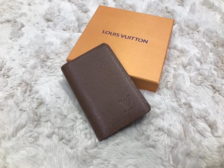 louis vuitton kartlik kahve pocket organiser 11x7cm