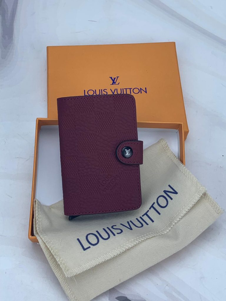 louis vuitton kartlik mekanizmali infini bordo 11x7cm