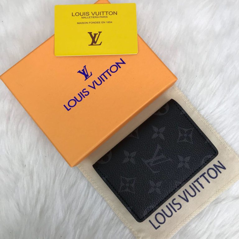 louis vuitton kartlik monogram siyah pocket organiser kutulu11x7cm