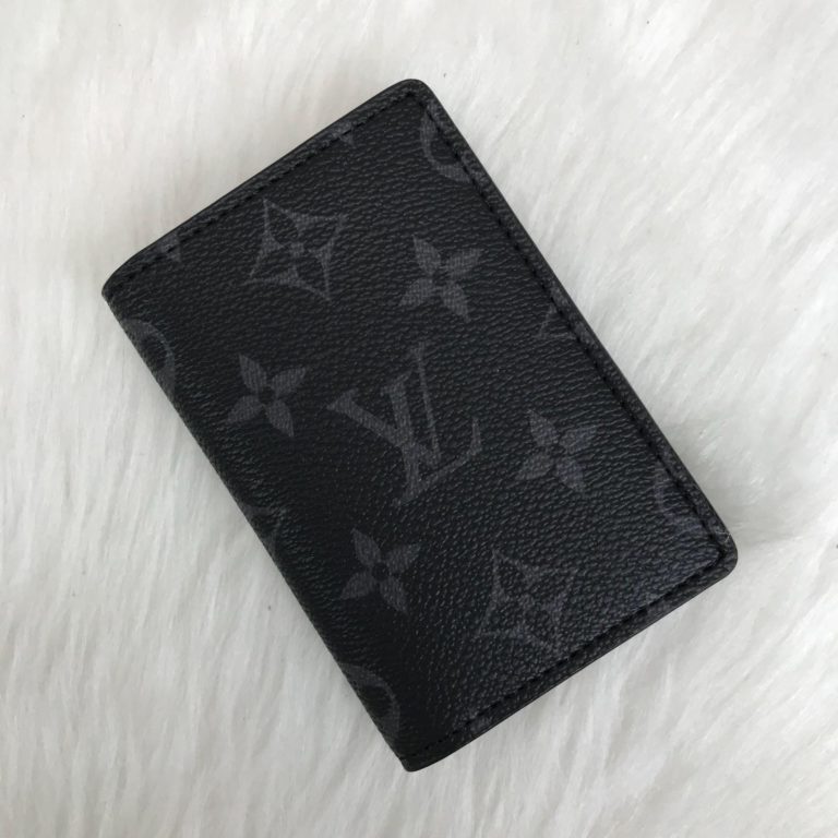 louis vuitton kartlik monogram siyah pocket organiser kutulu11x7cm