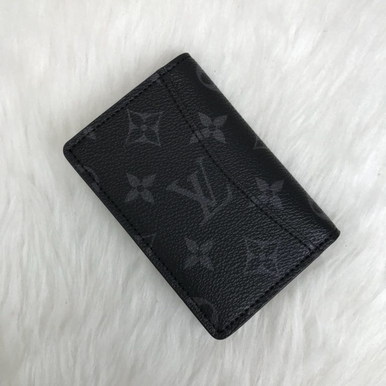 louis vuitton kartlik monogram siyah pocket organiser kutulu11x7cm