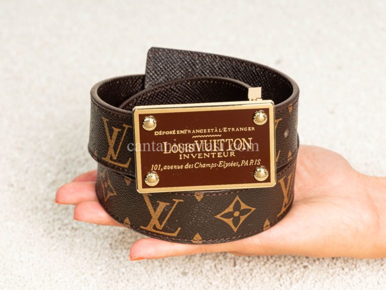 louis vuitton kemer monogram desen otomatik toka