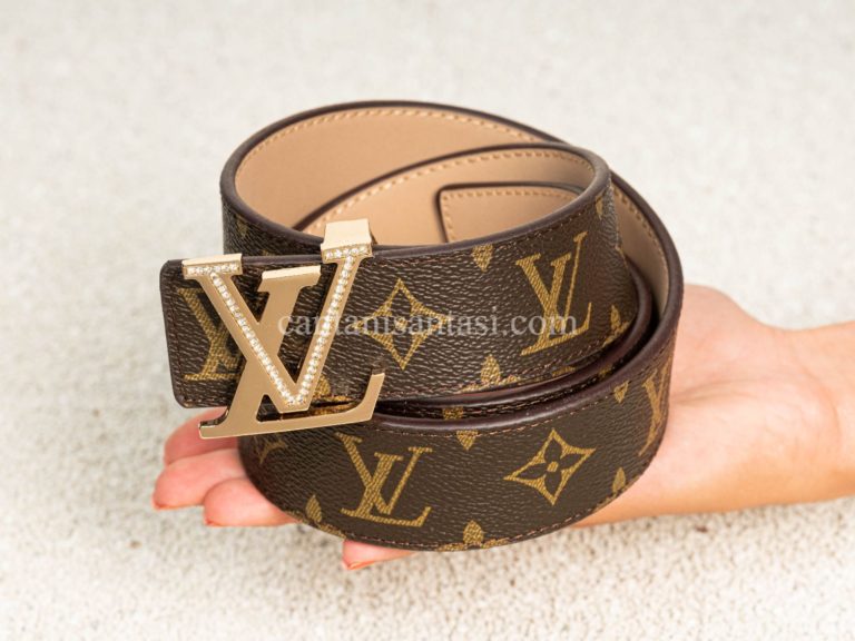 louis vuitton kemer monogram tasli gold toka