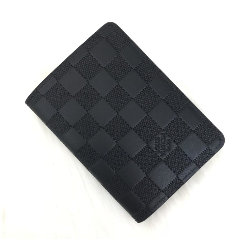 louis vuitton pasaport kilifi damier siyah 13x10cm